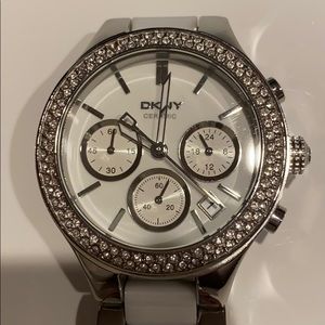DKNY White Ceramic Watch
